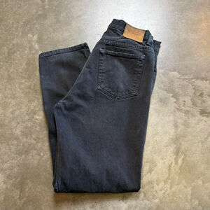 Vintage Calvin Klein Faded Black Denim Jeans Made In USA